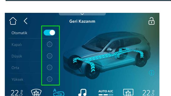 Geri kazanım seviyesi